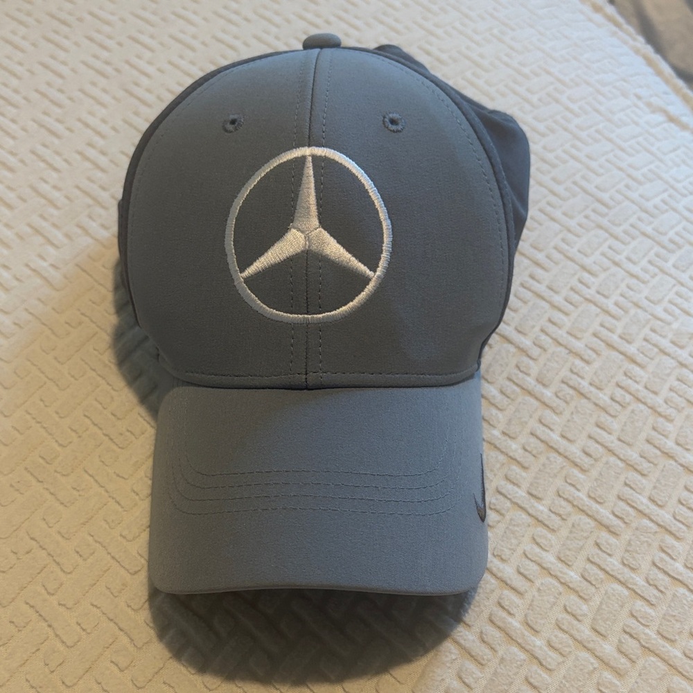 Nike Black and Gray Legacy91 Cap Mercedes Benz